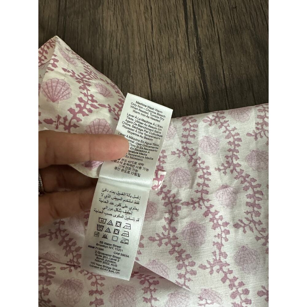 West Elm Kids Ocean Vibe Flats Sheets Set of 2 Twin - Picture 7 of 9